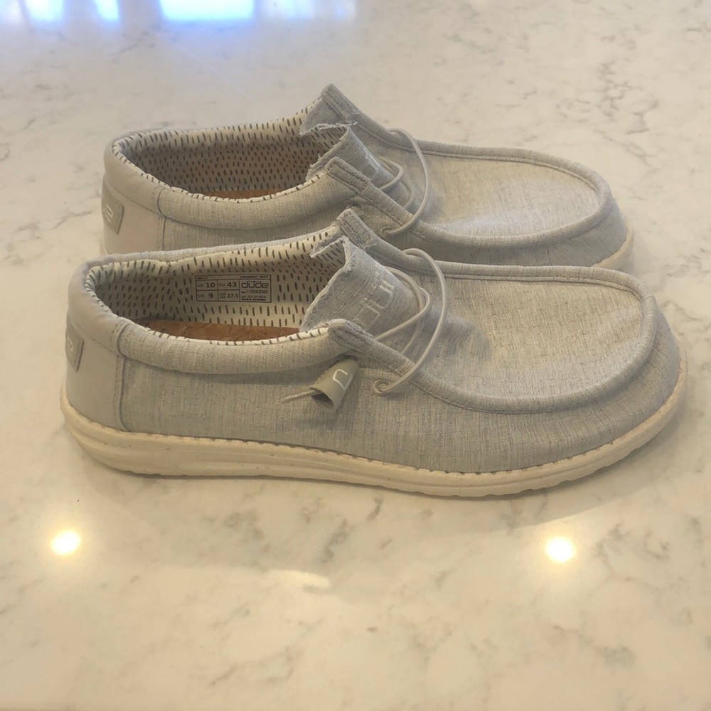 HeyDude Wally Chambray (Grey)